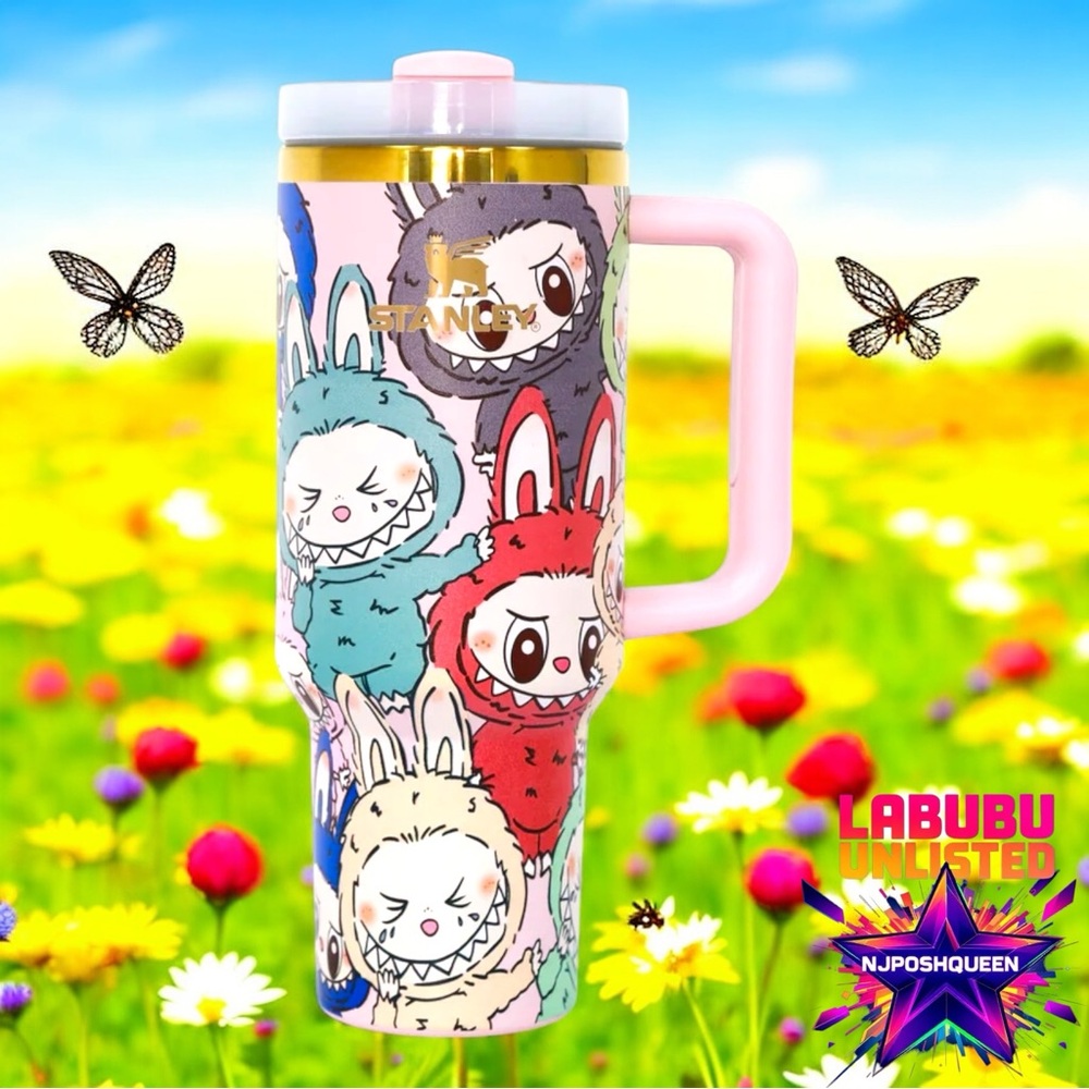 LABUBU Limited Edition 40oz Travel Tumbler by Stanley - Picture 2 of 11